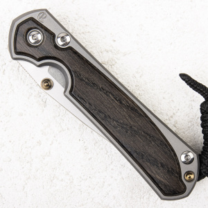 Нож Chris Reeve Small Sebenza 31, S45VN, Titanium/Bog Oak - складной туристические ножи из стали Нож Chris Reeve Small Sebenza 31, S45VN, Titanium/Bog Oak - складной туристические ножи из стали