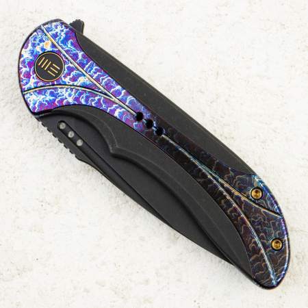 Нож WE Knife Equivik Flipper Knife, CPM 20CV, Titanium Handle, WE23020-2