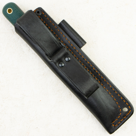 Нож Южный Крест Кефарт, VG10, Конвекс, Микарта Изумруд, Насечка