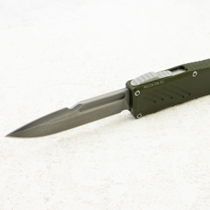 Нож Guardian Tactical Recon-035 G2, Stonewash, MagnaCut, Aluminum OD Green Handle, 98511