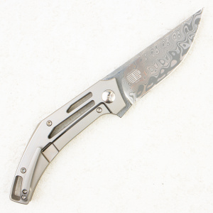 Нож WE Knife Speedliner, CPM 20CV, Gray Titanium Handle - складной туристические ножи из стали Нож WE Knife Speedliner, CPM 20CV, Gray Titanium Handle - складной туристические ножи из стали