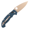 Нож Spyderco Manix 2 XL, CPM SPY27, G10 Blue Handle, C95GPCBL2