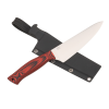 Нож OWL S160 F Мини-Шеф, N690 Cryo, G10 Black/Red, Kydex