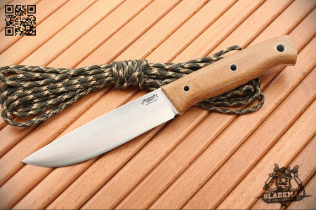 Нож Южный Крест - Модель X, Микарта Светлая холст, N690 - купить в интернет-магазине Blademan