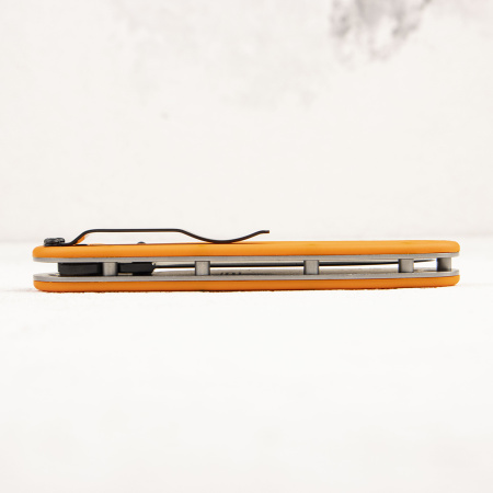 Нож Ontario Rat 1, AUS-8, Black, Orange Nylon, 8846OR - купить в интернет-магазине Blademan