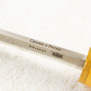 Нож Северная Корона Matti, 95X18, Карельская береза, NC086