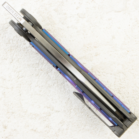 Нож NOC Knives MT-32, M390, Titanium Blue Handle, MT-3208 Нож NOC Knives MT-32, M390, Titanium Blue Handle, MT-3208