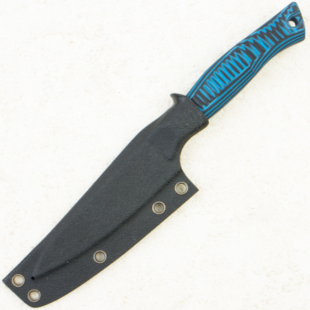 Нож овощной OWL S100 F, N690 Cryo, G10 Black/Blue, Kydex