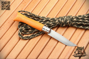 Нож Opinel №6, Углеродистая сталь, Бук, Блистер - складной туристические ножи из стали