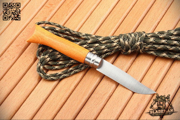 Нож Opinel №6, Углеродистая сталь, Бук, Блистер - складной туристические ножи из стали