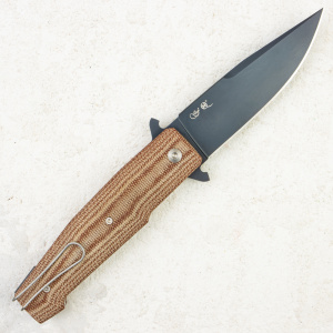 Нож Viper Keeper, Bohler N690, Black Canvas Micarta Handle, V5890CM Нож Viper Keeper, Bohler N690, Black Canvas Micarta Handle, V5890CM