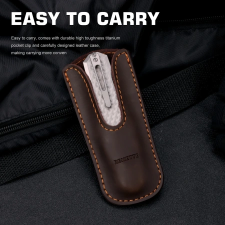 Нож Remette Swordfish Clip-Point, M390, Titanium Colorful Handle, ZL101B3