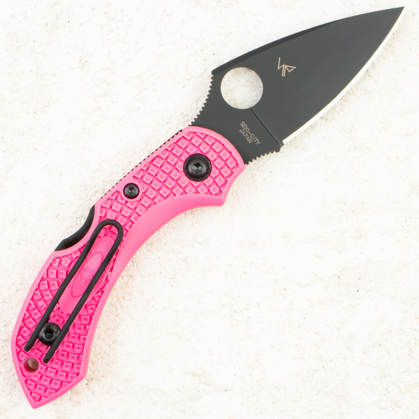 Нож Spyderco Dragonfly 2, CPM S30V, FRN Pink, C28FPPNS30VBK2