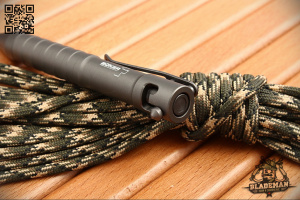 Тактическая ручка Boker Plus K.I.D. cal .50 Titanium Grey - купить в интернет-магазине Blademan
