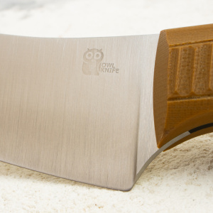 Нож OWL Canadian S F, 420V Cryo, G10 Sand, Kydex