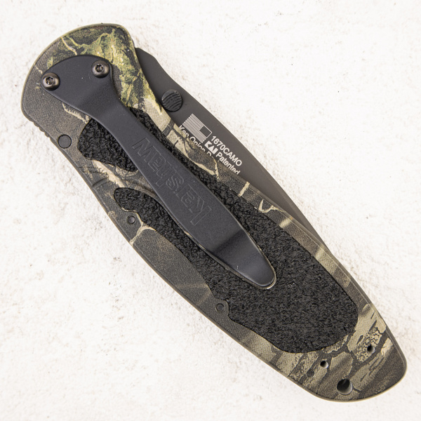 Нож Kershaw Blur, 14C28N Sandvik, Camo - складной туристические ножи из стали