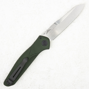 Нож Benchmade Osborne Auto, 9400, S30V, Aluminum Green - складной туристические ножи из стали Нож Benchmade Osborne Auto, 9400, S30V, Aluminum Green - складной туристические ножи из стали
