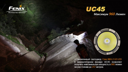 Фонарь Fenix UC45 Cree XM-L2 (U2) Фонарь Fenix UC45 Cree XM-L2 (U2) - купить в интернет-магазине Blademan