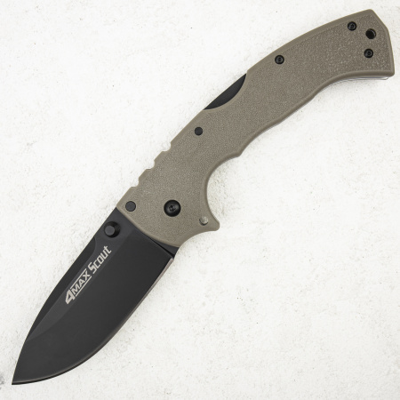 Нож Cold Steel 4-Max Scout, 62RQ-DEBK, AUS 10A, Grive-Ex Black