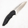 Нож Brous Blades Bionic Flipper, D2 Satin, Aluminium Black, BRB50
