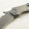 Нож WE Knife Tayra, Stonewashed, M390, Titanium Gray/Blue Handle, WE24069-2 Нож WE Knife Tayra, Stonewashed, M390, Titanium Gray/Blue Handle, WE24069-2