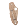Нож Spyderco Para 3, CPM Cru-Wear, Canvas Micarta Brown Handle, C223MPCW