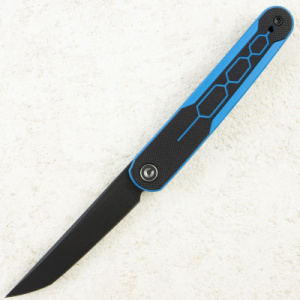 Нож CIVIVI KwaiQ, Nitro-V, G10 Black/Blue Handle, C23015-3
