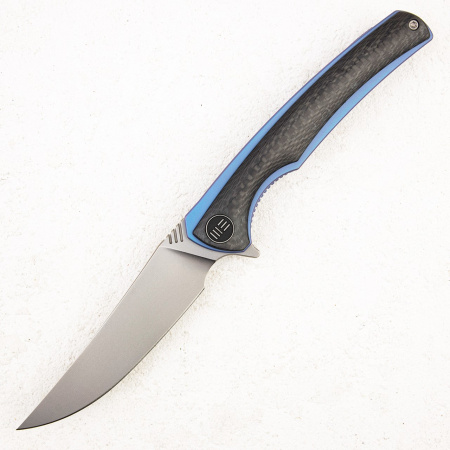 Нож WE Knife 704CF-B, Bohler M390, 6AL4V Titanium/Carbon