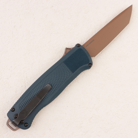 Нож Benchmade Shootout, CruWear, Crater Blue Grivory Handle, 5370FE-01