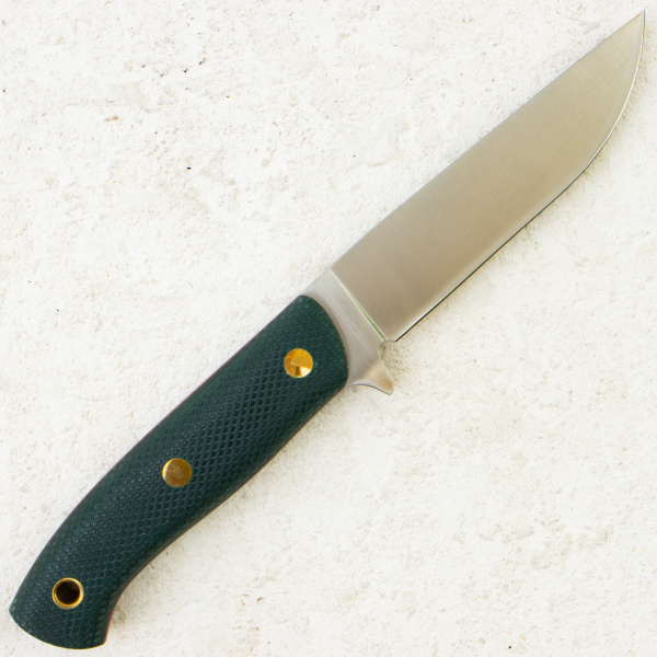 Нож Южный Крест F5, Elmax, Micarta Emerald, Насечка, 226