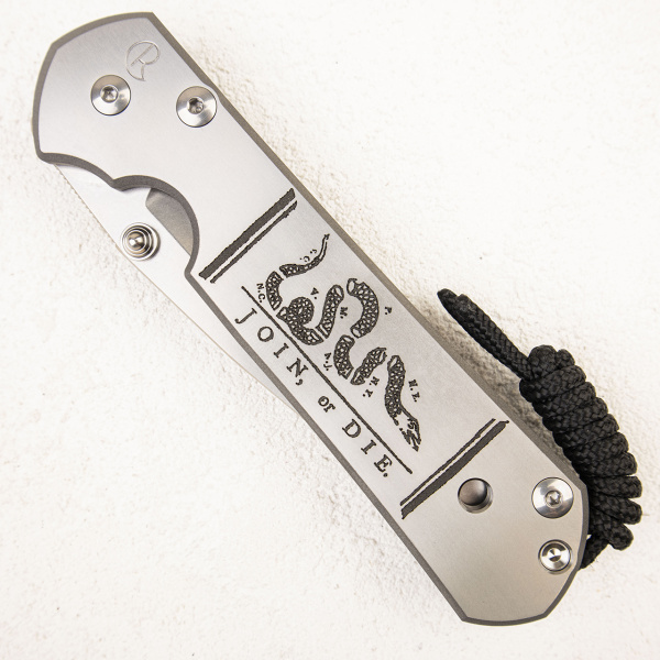 Нож Chris Reeve Large Sebenza 21 Join or Die - складной туристические ножи из стали