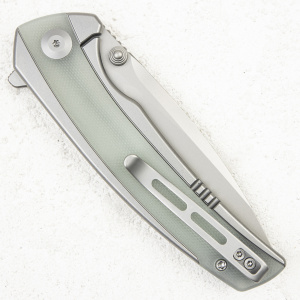 Нож CIVIVI Teraxe, Nitro-V Silver, G10 Natural - складной туристические ножи из стали Нож CIVIVI Teraxe, Nitro-V Silver, G10 Natural - складной туристические ножи из стали