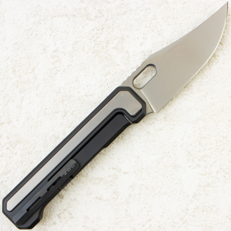 Нож NOC Knives MT-30, M390, DLC Stainless Steel Handle with Titanium Gray Inlay, MT-3008 Нож NOC Knives MT-30, M390, DLC Stainless Steel Handle with Titanium Gray Inlay, MT-3008