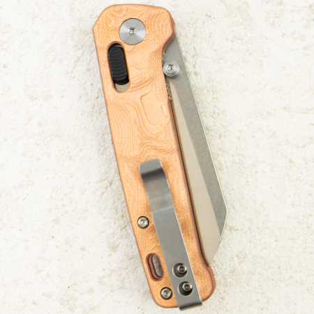 Нож QSP Penguin V2, Stonewash-Satin, 14C28N, G10 Copper Handle, QS130GL-F1 Нож QSP Penguin V2, Stonewash-Satin, 14C28N, G10 Copper Handle, QS130GL-F1