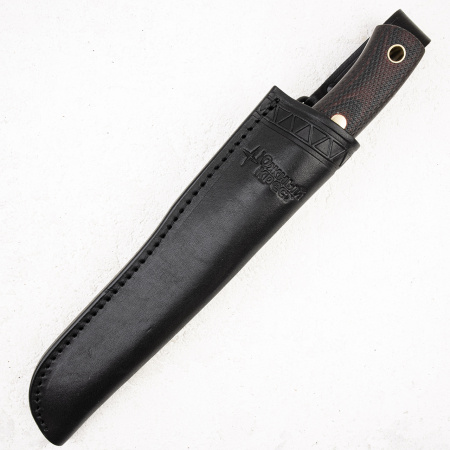 Нож Южный Крест ТТК, CPR, Микарта Красно-Черная, Насечка - купить в интернет-магазине Blademan