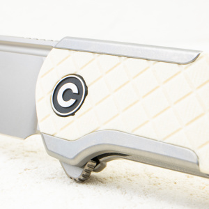 CIVIVI Cachet Flipper, 14C28N, White G10 / Steel, C20041B-2 CIVIVI Cachet Flipper, 14C28N, White G10 / Steel, C20041B-2