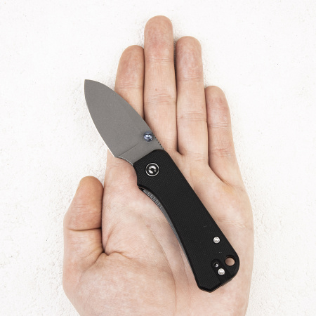 Нож CIVIVI Baby Banter, Nitro-V Gray, G10 Black