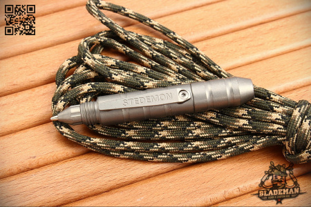 Тактическая ручка Stedemon EDC Tactical Pen Blasted - купить в интернет-магазине Blademan