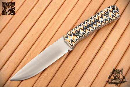 Нож OWL Barn F, M390, G10 Tiger-Orange, Kydex - купить в интернет-магазине Blademan