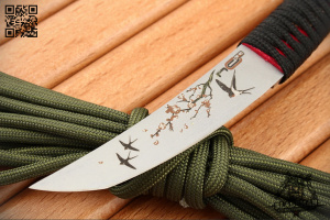 N.C. Custom Haruko Beadblast, AUS 8, Паракорд - купить в интернет-магазине Blademan