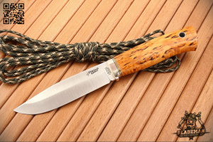 Южный Крест - Юкон, Карельская береза Янтарь, M390 - купить в интернет-магазине Blademan