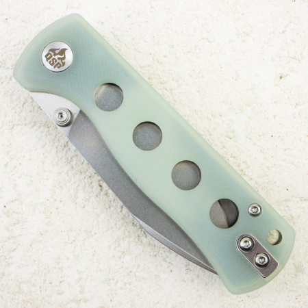 Нож QSP Canary Folder, 14C28N, Jade G10 Handle, QS150-E1