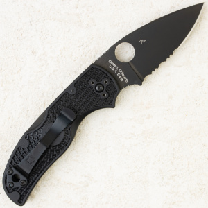 Нож Spyderco Native 5, Combo Edge, CPM S30V, FRN Black, C41PSBBK5 Нож Spyderco Native 5, Combo Edge, CPM S30V, FRN Black, C41PSBBK5