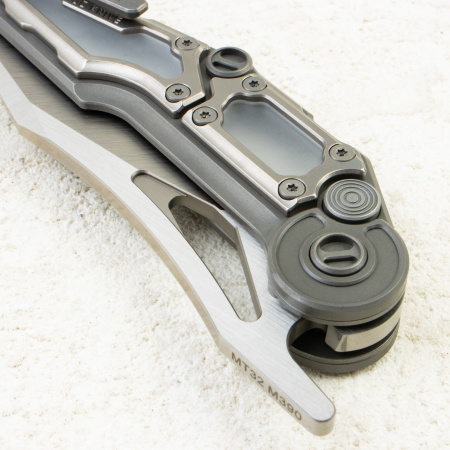 Нож NOC Knives MT-32, M390, Titanium Gray Handle, MT-3209 Нож NOC Knives MT-32, M390, Titanium Gray Handle, MT-3209