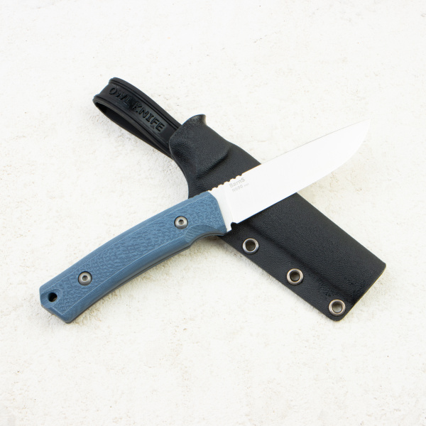 Нож OWL Barn S F, N690 Cryo, G10 Navy Blue, Kydex, (Эксклюзивный цвет)