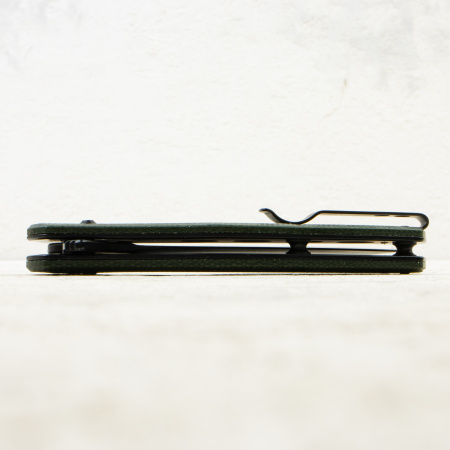 Нож QSP Emu, Black 14C28N, Micarta Green, QS164-B2 Нож QSP Emu, Black 14C28N, Micarta Green, QS164-B2