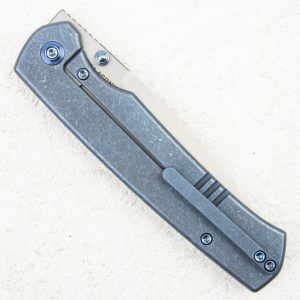 Нож WE Knife Evoke, 20CV, Titanium Blue - складной туристические ножи из стали Нож WE Knife Evoke, 20CV, Titanium Blue - складной туристические ножи из стали