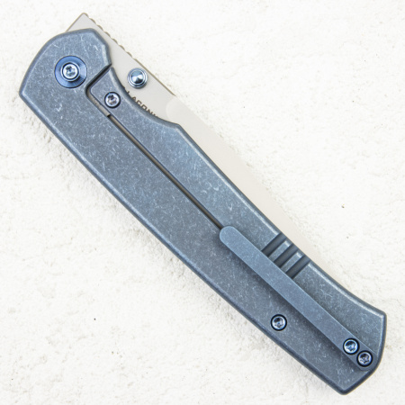 Нож WE Knife Evoke, 20CV, Titanium Blue - купить в интернет-магазине Blademan