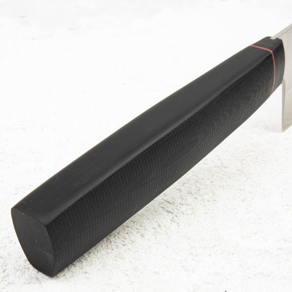 Нож большой сантоку OWL SA180 F, N690 Cryo, G10 Black - купить в интернет-магазине Blademan