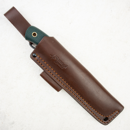 Нож Южный Крест Барибал, VG-10, Конвекс, Микарта Изумруд, Насечка - купить в интернет-магазине Blademan